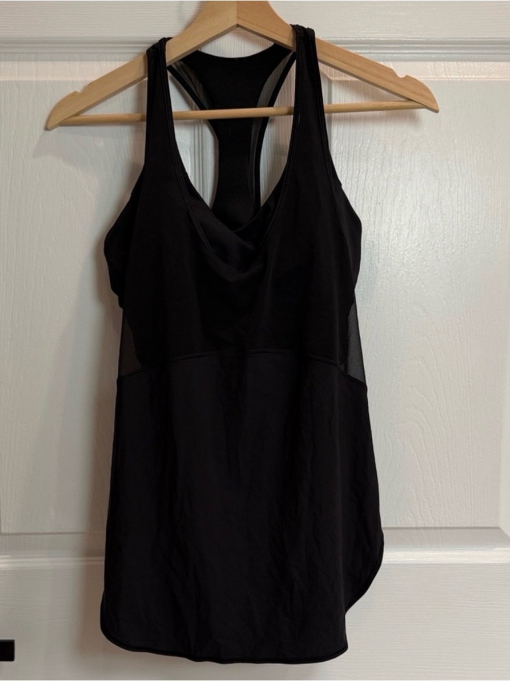 lululemon athletica Black Racerback Tank Top